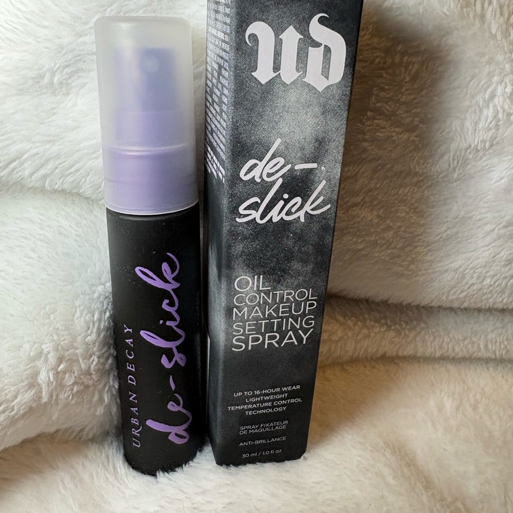 Urban Decay De-Slick Oil Control Makeup Setting Spray 30ml, 1oz Brand New in Box
